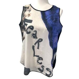 Wordart by Shalom Israel Fearless Tank Top L